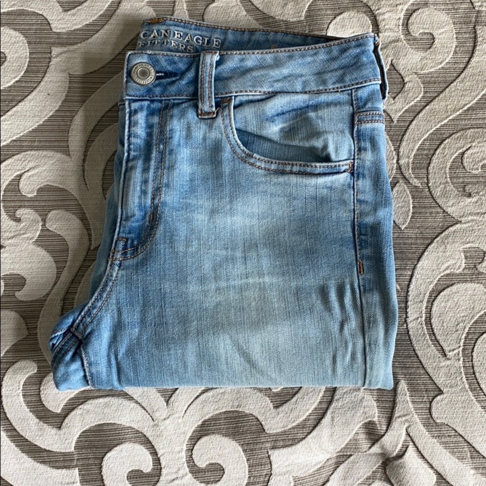 Medium/Light Wash Jeans
